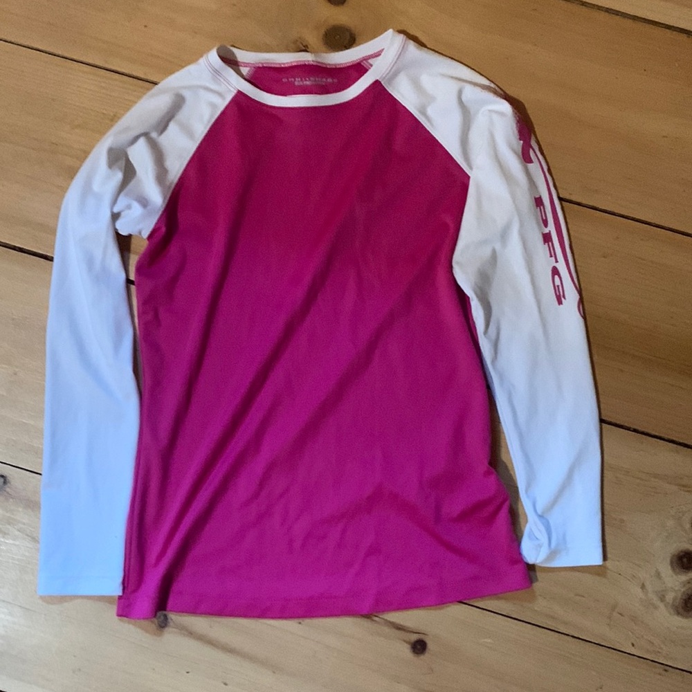 Columbia long sleeve swim shirt - youth M